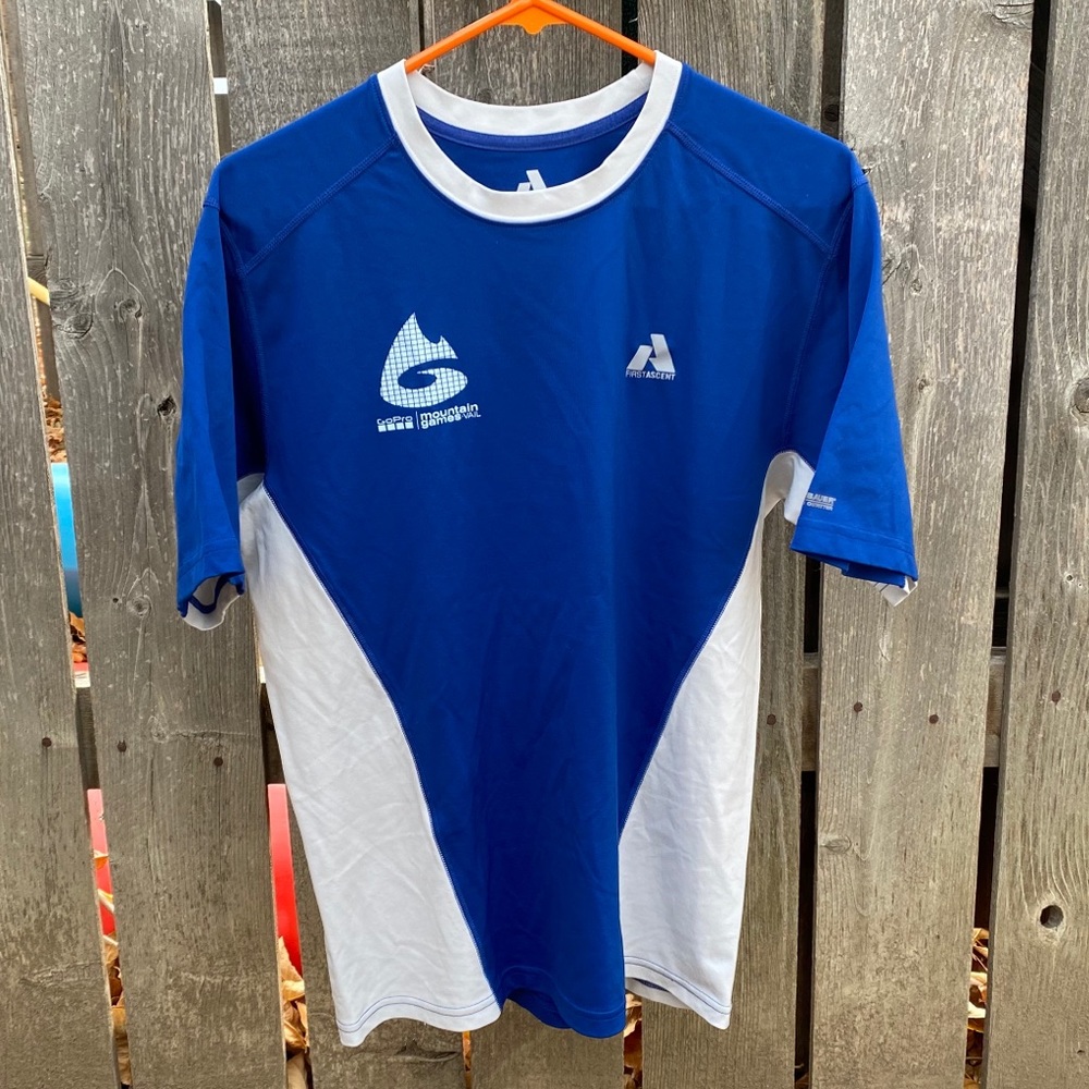First Ascent Eddie Bauer GoPro Mountain Games Vail Blue/White